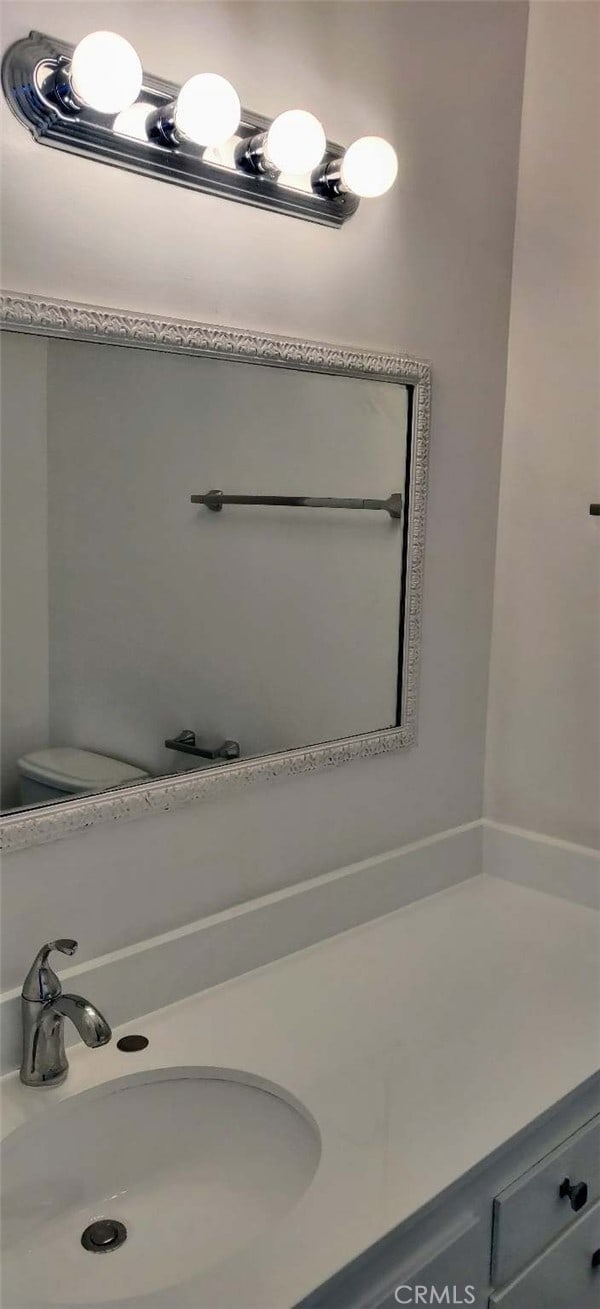 5236 Kester Ave Unit 6, Sherman Oaks, CA 91411 - bathroom featuring vanity and toilet
