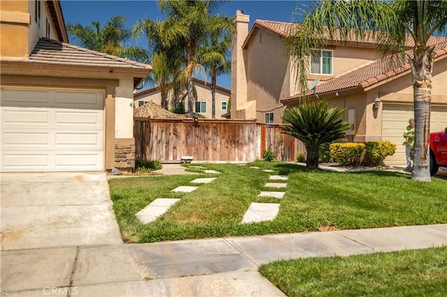 1649 Wrentree Way, Hemet, CA 92545 - view of yard featuring driveway and an attached garage
