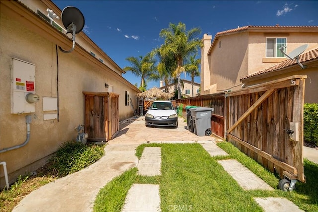 1649 Wrentree Way, Hemet, CA 92545 - view of yard with driveway