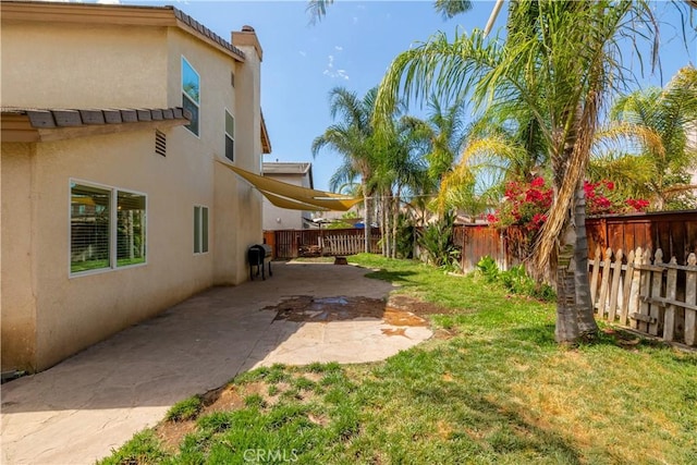 1649 Wrentree Way, Hemet, CA 92545 - fenced backyard with a patio