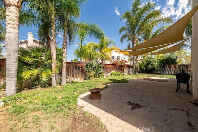 1649 Wrentree Way, Hemet, CA 92545 - fenced backyard featuring a patio