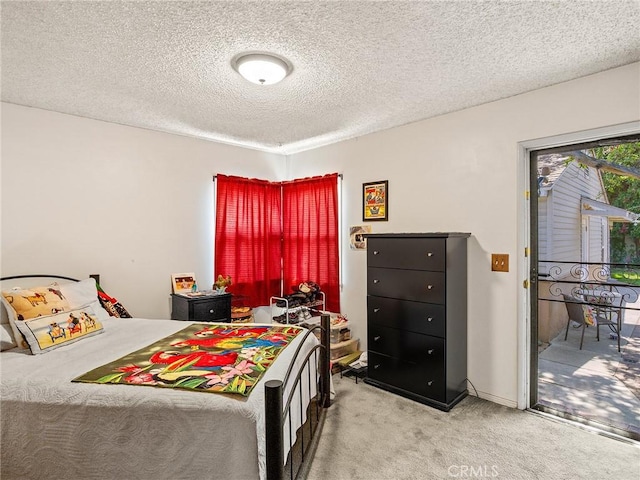 515 N Shelton St, Burbank, CA 91506 - bedroom featuring carpet flooring and a textured ceiling