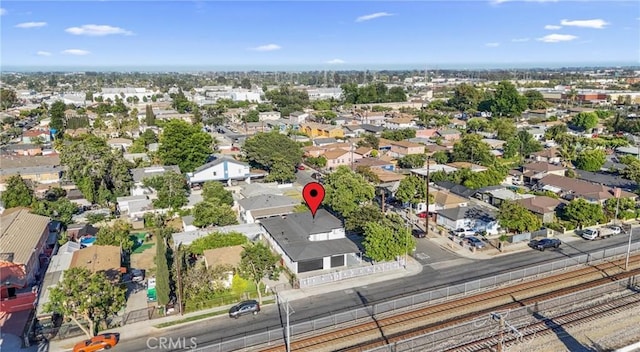 107 E Johnson St, Compton, CA 90220 - aerial perspective of suburban area
