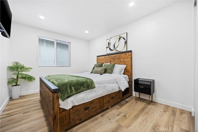 107 E Johnson St, Compton, CA 90220 - bedroom featuring light wood-style floors and recessed lighting