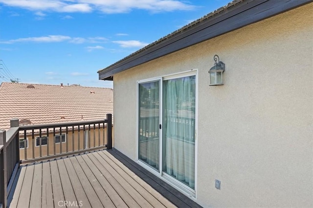 6701 Whitewater St, Eastvale, CA 91752 - view of wooden terrace