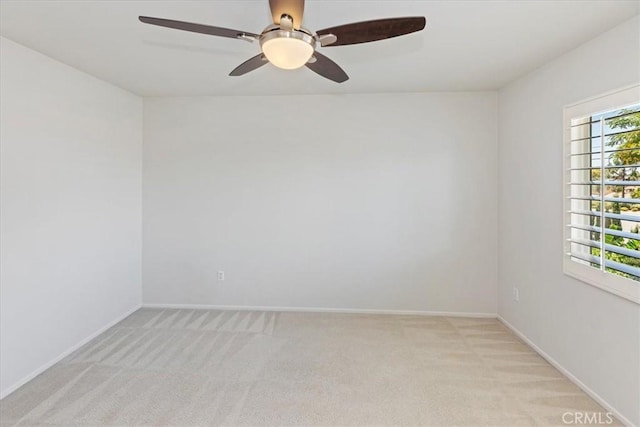 6701 Whitewater St, Eastvale, CA 91752 - unfurnished room with light carpet and a ceiling fan