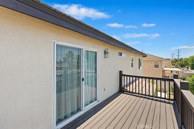 6701 Whitewater St, Eastvale, CA 91752 - view of wooden deck