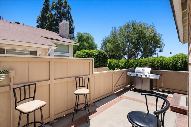 12746 Rosebrook Way, Stanton, CA 90680 - view of patio / terrace featuring a grill