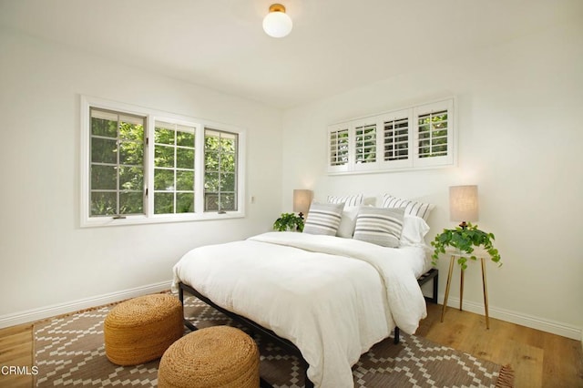 3628 El Caminito Ln, Crescenta, CA 91214 - bedroom featuring baseboards and wood finished floors