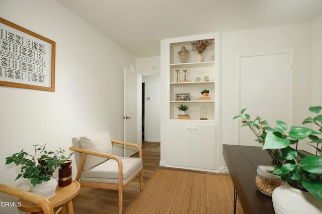 3628 El Caminito Ln, Crescenta, CA 91214 - sitting room featuring light wood-type flooring and baseboards