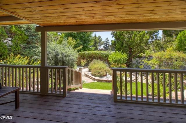 3628 El Caminito Ln, Crescenta, CA 91214 - view of deck