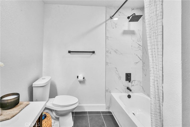 1059 Hillview Cir, Simi Valley, CA 93065 - bathroom with tile patterned floors, shower / bath combo, and vanity