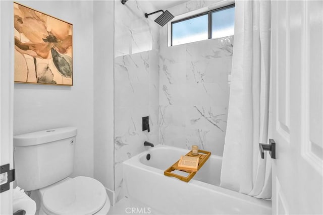 1059 Hillview Cir, Simi Valley, CA 93065 - full bathroom featuring shower / tub combo and toilet