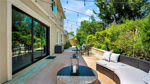 103 Sabiosa, Irvine, CA 92618 - view of patio / terrace with an outdoor living space and outdoor dining area