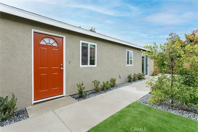 783 E Grand Ave, Pomona, CA 91766 - entrance to property featuring stucco siding