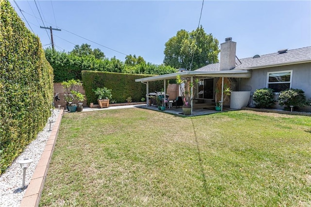 15713 Tuba St, North Hills, CA 91343 - view of yard featuring a patio