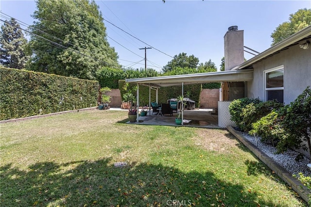 15713 Tuba St, North Hills, CA 91343 - fenced backyard featuring a patio