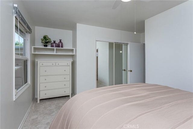 15713 Tuba St, North Hills, CA 91343 - bedroom featuring carpet flooring and ceiling fan