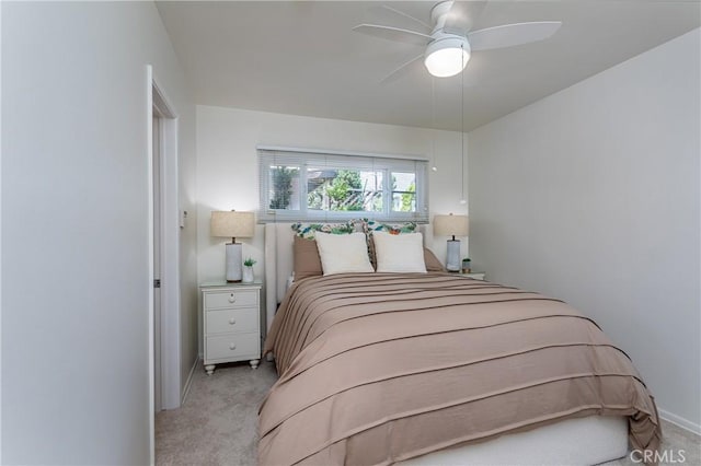 15713 Tuba St, North Hills, CA 91343 - bedroom featuring light carpet and a ceiling fan