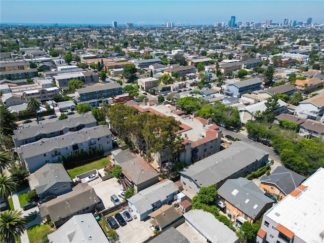 1110 Ohio Ave Unit 107, Long Beach, CA 90804 - aerial view of property and surrounding area featuring nearby suburban area and nearby urban area