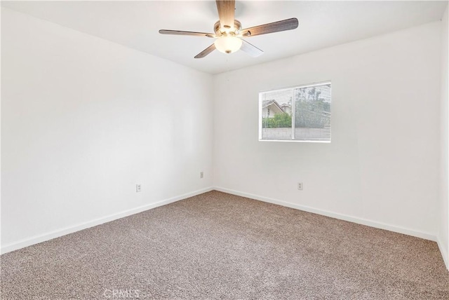 42397 Santiago Dr, Hemet, CA 92544 - empty room featuring carpet floors and ceiling fan
