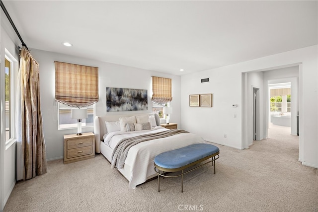 2189 Wind River Ln, Rowland Heights, CA 91748 - bedroom featuring light carpet and recessed lighting