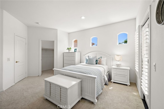 2189 Wind River Ln, Rowland Heights, CA 91748 - bedroom with light colored carpet and recessed lighting