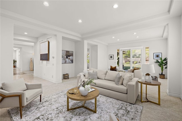 2189 Wind River Ln, Rowland Heights, CA 91748 - living area with recessed lighting