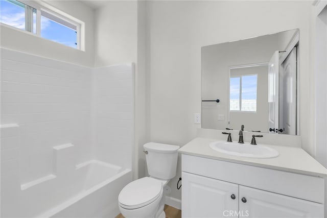 7432 Desert Sky Dr, Yucca Valley, CA 92284 - full bathroom with vanity and  shower combination