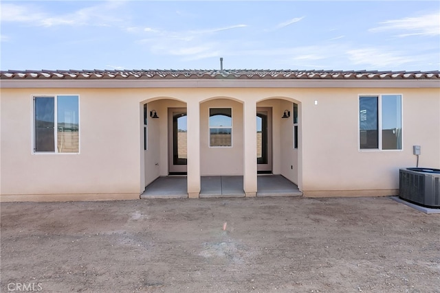 7432 Desert Sky Dr, Yucca Valley, CA 92284 - back of property featuring stucco siding and a tile roof