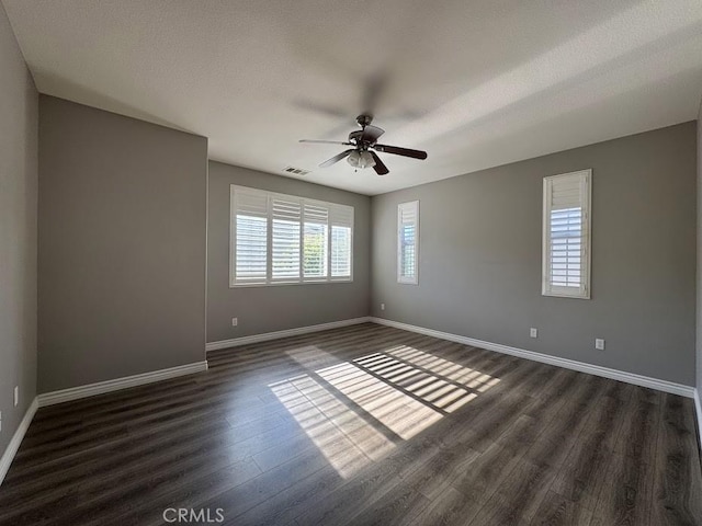 14610 Baylor Ave, Chino, CA 91710 - unfurnished room featuring ceiling fan and dark wood finished floors