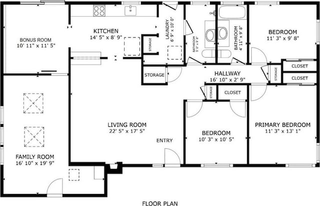 13708 El Espejo Rd, La Mirada, CA 90638 - view of room layout