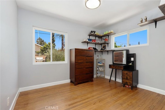 13708 El Espejo Rd, La Mirada, CA 90638 - bedroom featuring multiple windows and light wood finished floors