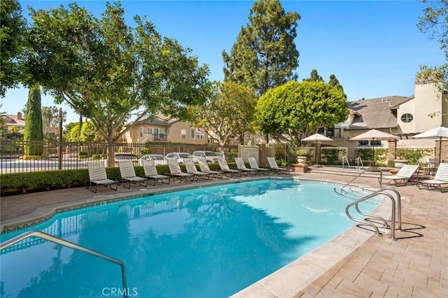 52 Anjou, Newport Coast, CA 92657 - community pool with a patio and a residential view