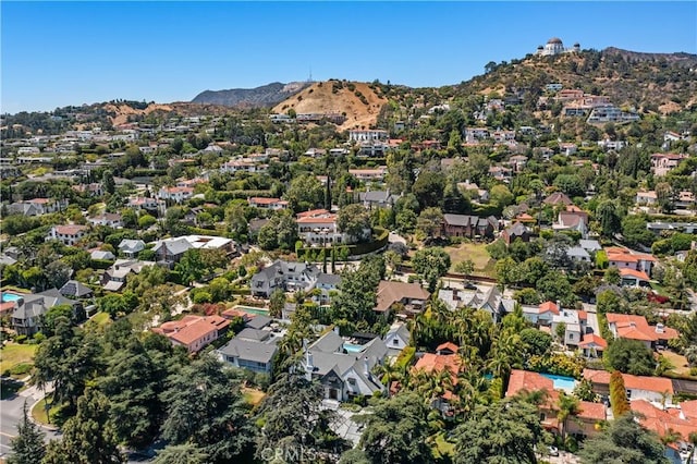 5005 Los Feliz Blvd, Los Angeles, CA 90027 - view of property location featuring mountains and nearby suburban area