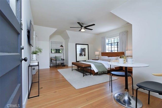 5005 Los Feliz Blvd, Los Angeles, CA 90027 - bedroom with light wood-style flooring and baseboards