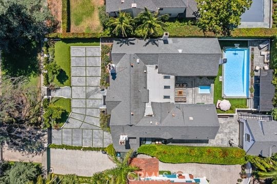 5005 Los Feliz Blvd, Los Angeles, CA 90027 - bird's eye view of a pool