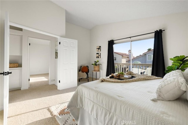 754 Manecita Cir, Perris, CA 92571 - carpeted bedroom with vaulted ceiling
