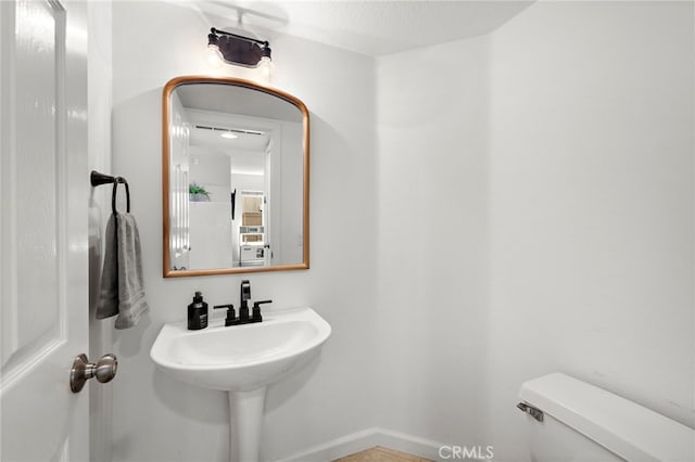 42 Beech Dr, Aliso Viejo, CA 92656 - half bath with toilet and baseboards