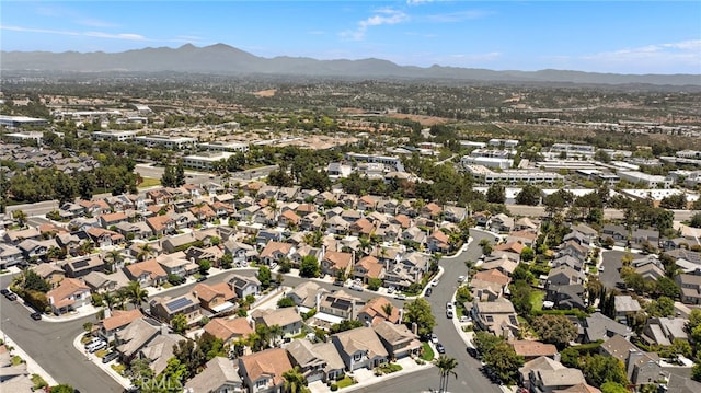 42 Beech Dr, Aliso Viejo, CA 92656 - aerial overview of property's location with mountains and nearby suburban area