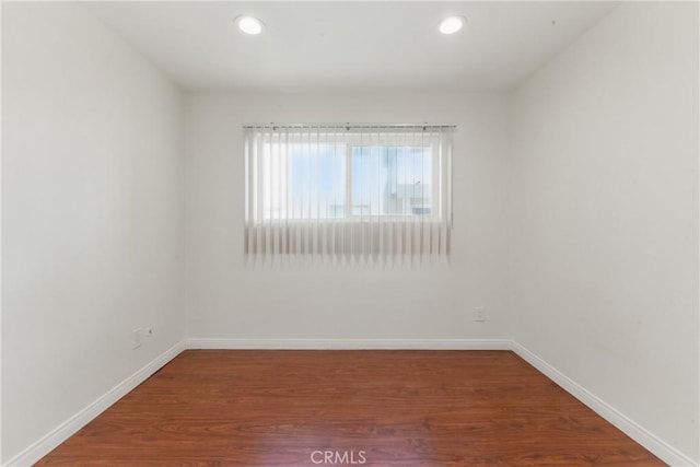500 Jackson Pl Unit 118, Glendale, CA 91206 - spare room featuring wood finished floors and recessed lighting