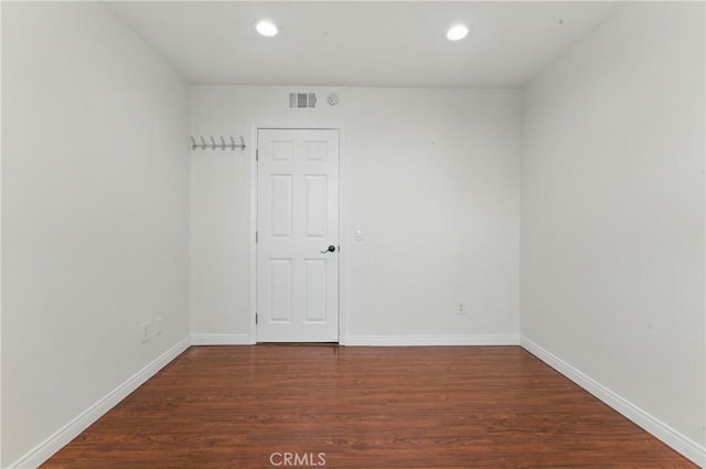 500 Jackson Pl Unit 118, Glendale, CA 91206 - unfurnished room featuring wood finished floors and recessed lighting