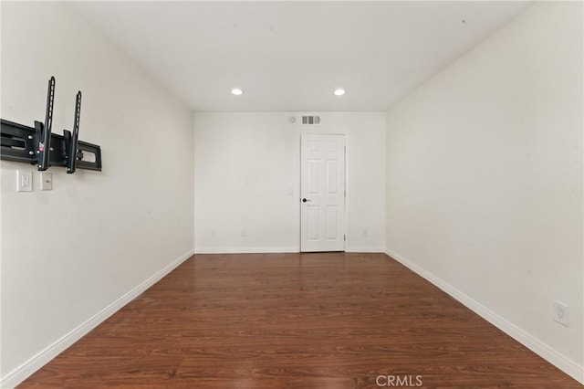 500 Jackson Pl Unit 118, Glendale, CA 91206 - spare room featuring recessed lighting and wood finished floors
