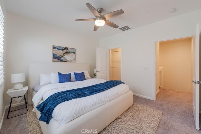 18 Jaripol Cir, Rancho Mission Viejo, CA 92694 - carpeted bedroom with baseboards and a ceiling fan