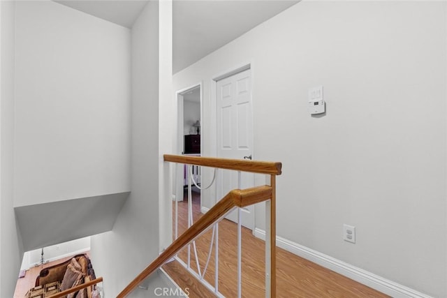 20623 Russ Jay St, Saugus, CA 91350 - corridor featuring wood finished floors and baseboards
