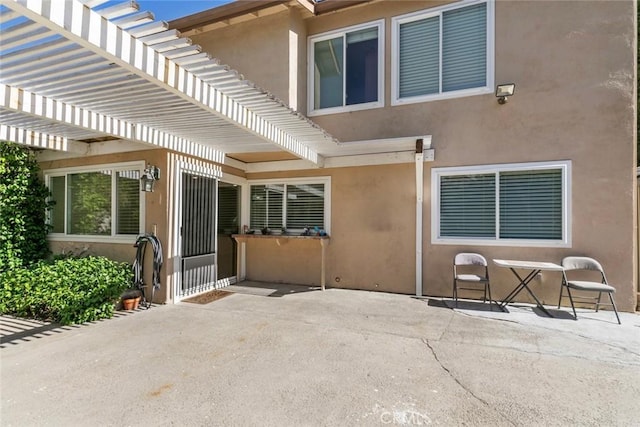 20623 Russ Jay St, Saugus, CA 91350 - view of patio featuring a pergola