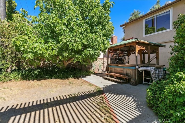 20623 Russ Jay St, Saugus, CA 91350 - view of patio / terrace with a gazebo