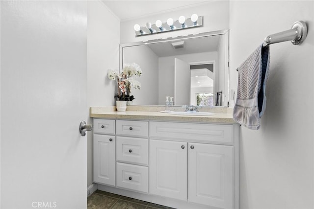 20623 Russ Jay St, Saugus, CA 91350 - bathroom featuring vanity and tile patterned flooring
