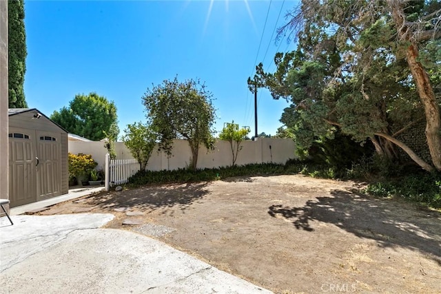 20623 Russ Jay St, Saugus, CA 91350 - view of yard with a storage unit