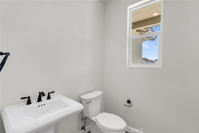 7420 Desert Sky Dr, Yucca Valley, CA 92284 - bathroom with toilet and a sink